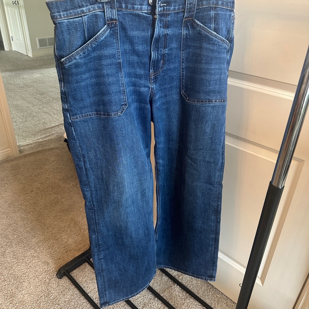 American Eagle Outfitters Dark Blue Bootcut Jeans